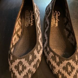 Sketchers knit washable flats